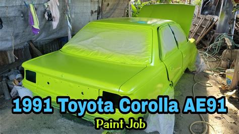 Toyota Corolla AE 91 Paint Job Motorsportja Must Watch Car