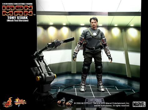 Hot Toys MMS Iron Man Tony Stark Mech Test Version Hot Toys Complete Checklist