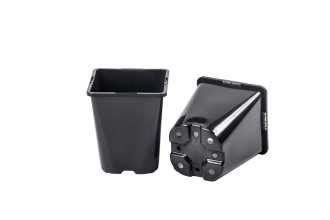 Горшки для рассады объёмом 1 литр, с местом под этикетку, размером ...