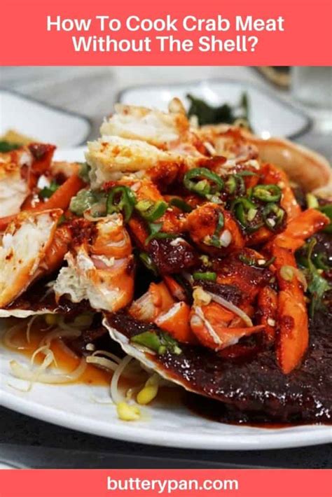 how to cook crab meat without the shell