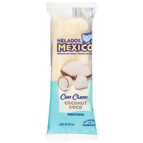 Helados Mexico™ Coconut Ice Cream Bar 1 Ct Qfc