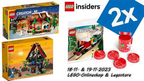 LEGO Insiders Wochenende 2023 Angebote GWPs und Prämien im Überblick