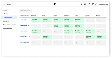 Cómo programar los horarios de tu equipo con Turnos Square | Centro de