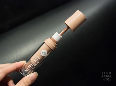 Cathy Doll Nude Me Liquid Matte Lip Review Lush Angel