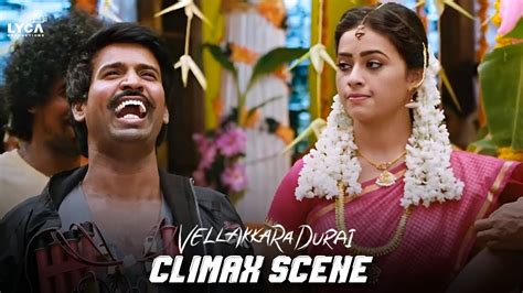 Vellaikaara Durai Movie Scene Climax Scene Vikram Prabhu Sri