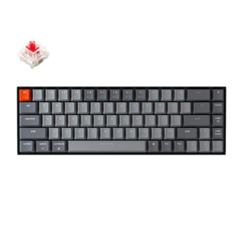 Keychron K Key Hot Swappable Mechanical Keyboard White Led Red Bundle Deals