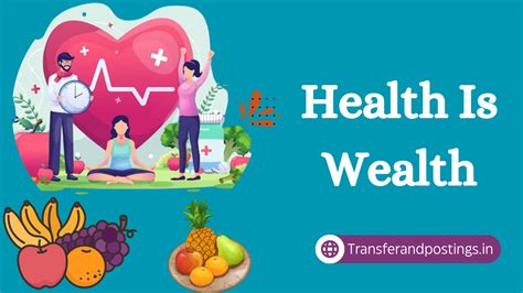 Health Is Wealth Paragraph Understanding The Importance Of A Healthy Lifestyle Transfer And