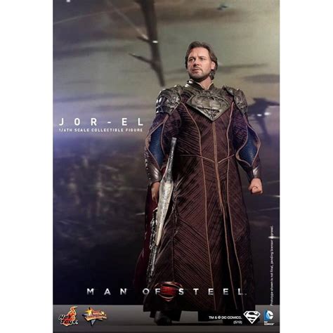 Jor El Superman Man Of Steel Hot Toys Action Figure Scale Jor El Hottoys Shopee Thailand