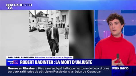 Le Match Du Soir Mort De Robert Badinter C Tait Une Vigie De La