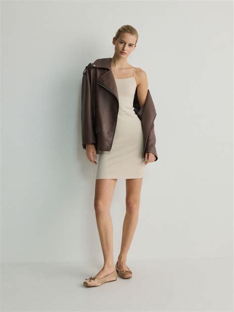 Mini Dress Color Nude RESERVED B X