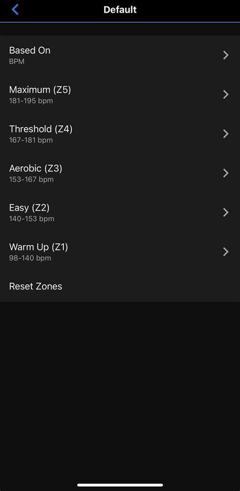 Garmin App Hr Zones at Margaret Rice blog
