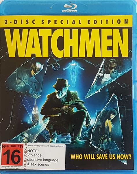 Watchmen 2 Disc Special Edition Blu Ray