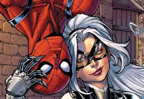 Black Cat Spiderman Comic