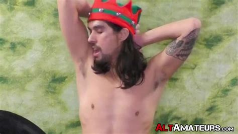 Emo With Long Hair Inserts Large Dildo In His Asshole BoyFriendTV