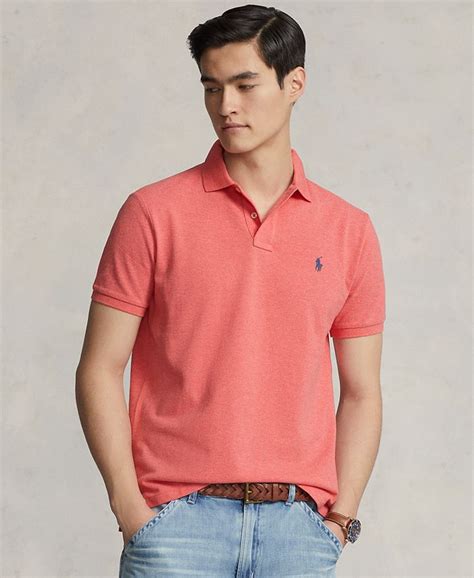 Polo Ralph Lauren Mens Classic Fit Mesh Polo Macys