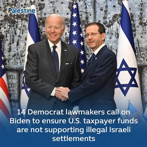 PALESTINE ONLINE On Twitter 14 Democratic Lawmakers Urged Biden