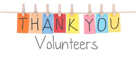 Thank You Volunteers! - PAVE