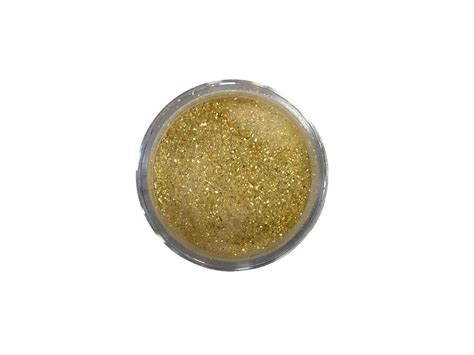 Pó Acrílico Acrylic Polymer Nude Glitter Dourado 36 HELEN COLOR 28g