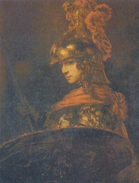 Alexander the Great, c.1655 - Rembrandt - WikiArt.org