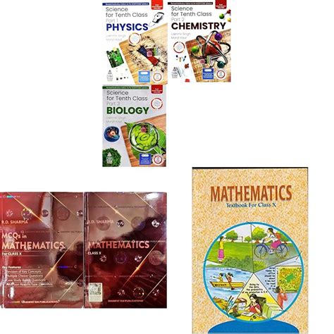 Combo Pack Lakhmir Singh Class Science Biology Physics Chemistry