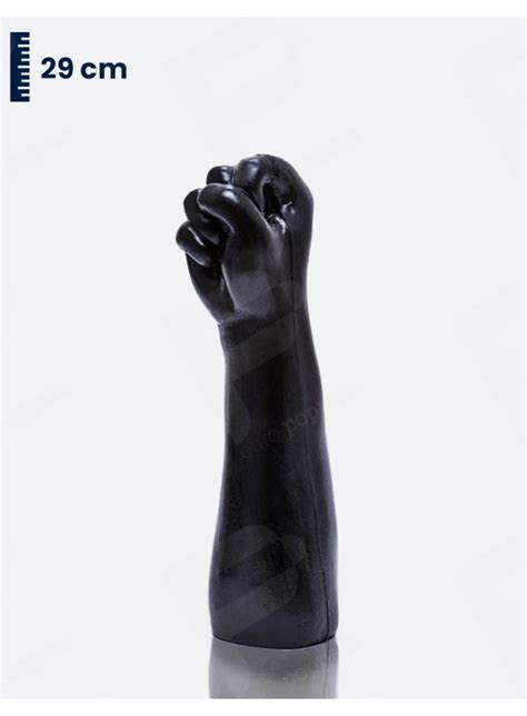 Fist Dildo Dark Crystal 29 cm Für Fisting Lovers