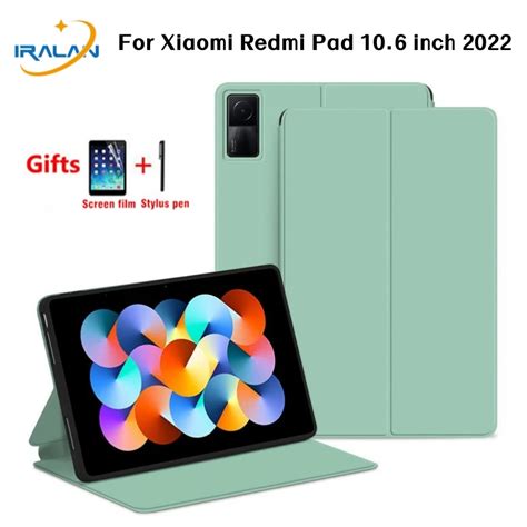 Funda Inteligente De Cuero Pu Para Xiaomi Redmi Pad Cubierta Magn