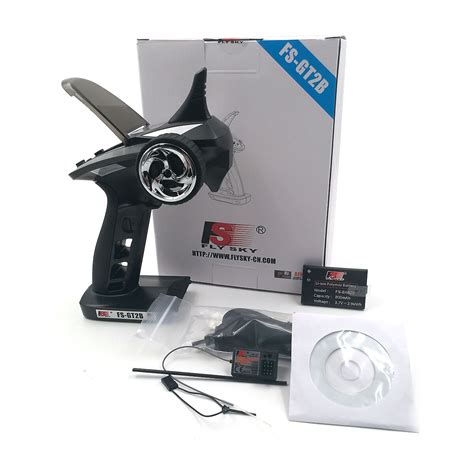 FlySky GT2B 2.4G 3-Channel Radio & Receiver.