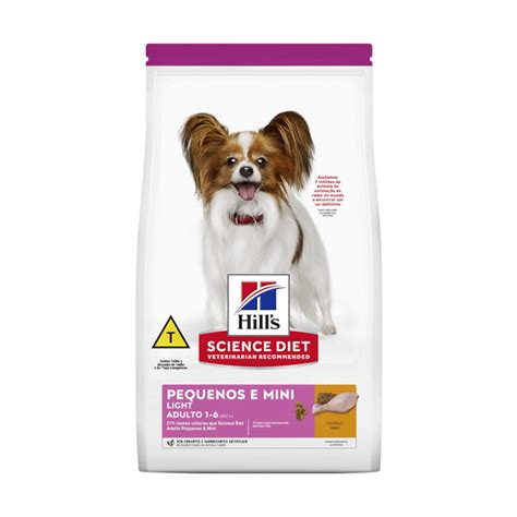 Racao Hill's Racas Pequenas - Ração Hills Canine Cães Adultos Light Pedaços Pequenos Raças Pequenas e ...