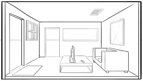 point perspective room tutorial