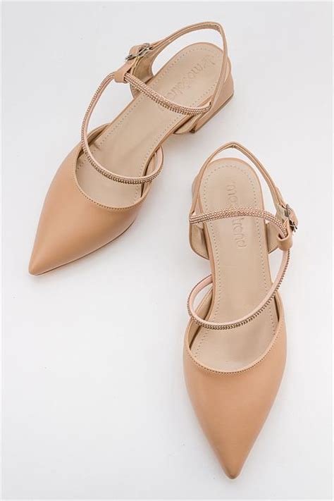 Ta L Kad N Topuklu Sandalet Nude C Lt