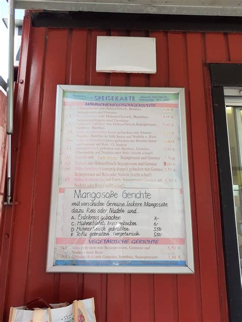 Menu At Asia Imbiss Restaurant Berlin Blankenburger Str 1b