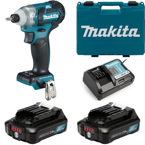 Шуруповерт-импакт аккумуляторный 135Нм CXT 12В, 2х2Ач, з/у Makita ...