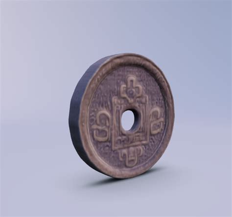 Free 3D file Asia traditional Coin_ver.7 🪙・3D print object to download ...