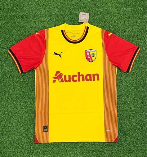 2023 2024 RC Lens Home Football Shirt 1 1 Thai Quality