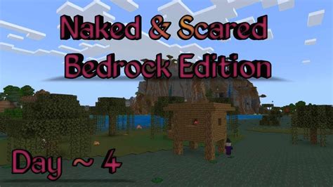 Duemountain Attempts Naked Scared Minecraft Bedrock Challenge In