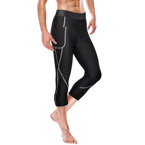 Gotoly Men Sauna Hot Thermo Neoprene Sweat Pants For Weight Loss Tummy Control Fat Burner