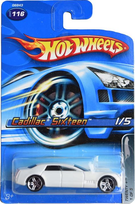 Amazon Hot Wheels Cadillac Sixteen Twenty White Toys Games