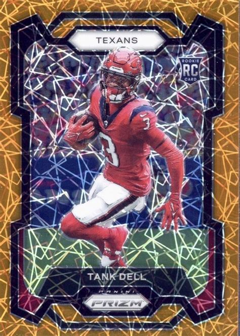 Tank Dell 2023 Prizm 341 Lazer Price Guide Sports Card Investor