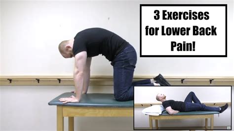 Mcgill Big Lower Back Pain Exercises Youtube