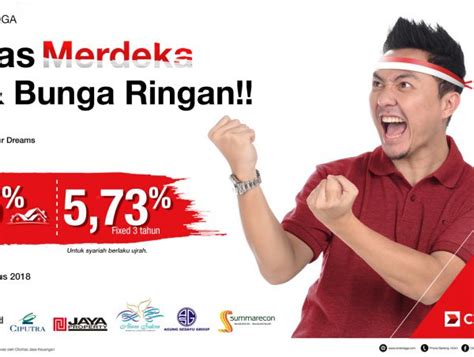 Sambut Hut Ri Ke Cimb Niaga Tawarkan Kpr Bebas Merdeka