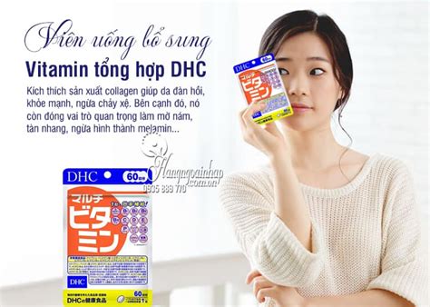 Viên uống bổ sung vitamin tổng hợp DHC 60 viên của Nhật