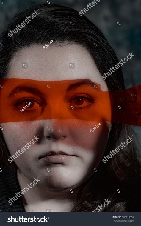 Plus Size Bbw Brunette Woman Posing Stock Photo Shutterstock