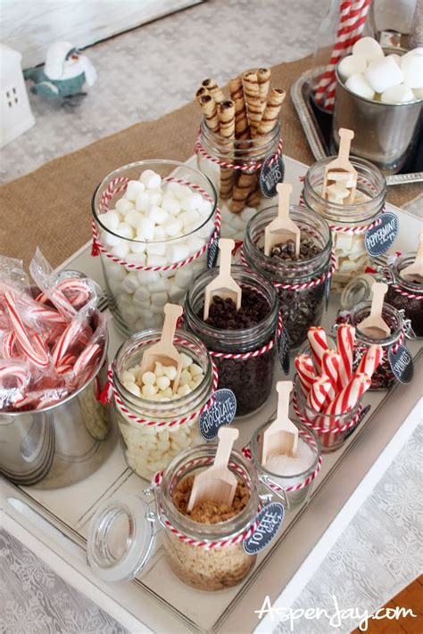 Hot Cocoa Bar Ideas For Your Upcoming Winter Party Christmas Party