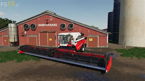 Capello Quasar HS16 Agco Drapper 1 FS19 Mods Farming Simulator 19