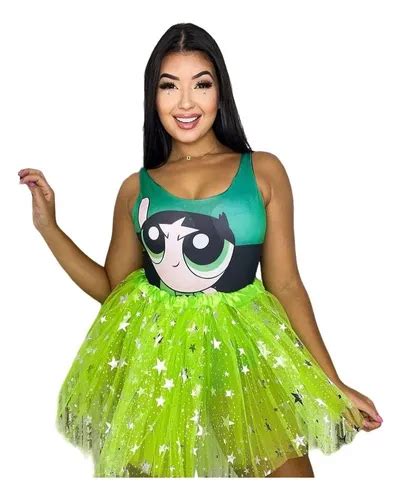 Fantasia Carnaval Meninas Super Poderosas - Fantasia Feminina Meninas Super Poderosas Carnaval 2024 | MercadoLivre