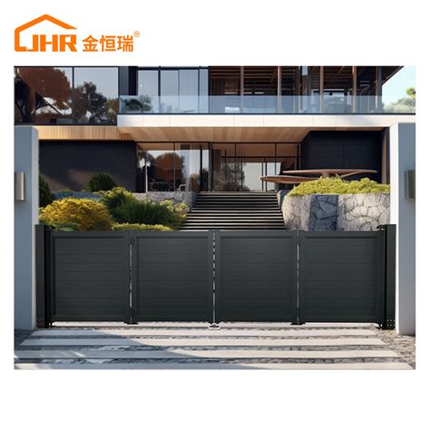 Electric sliding gate desig driveway sliding gate design image for house