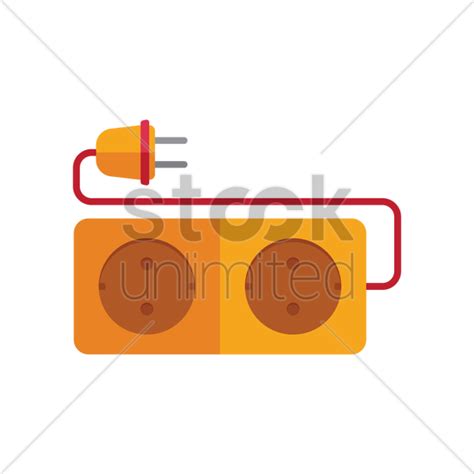 Multi Point Power Socket Extension Cord V Extension Cord Clipart