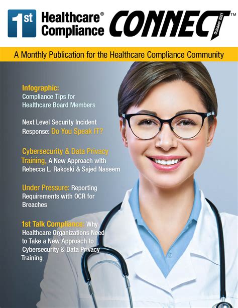 CONNECT - October 2021 | First Healthcare Compliance