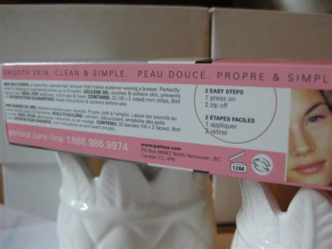 Parissa mini wax strips