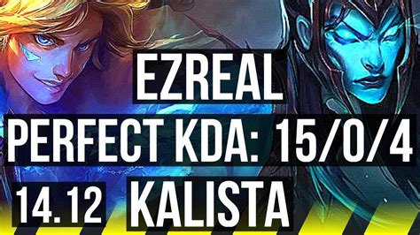 EZREAL Poppy Vs KALISTA Blitzcrank ADC 15 0 4 Legendary 66